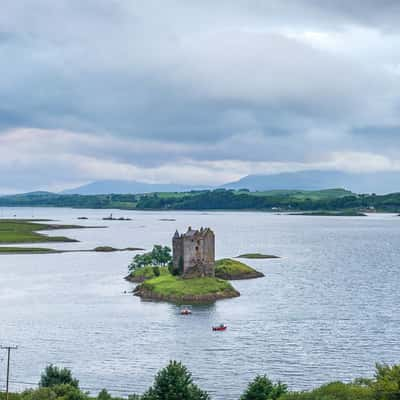 Stalker Castle from the Cafe View, United Kingdom