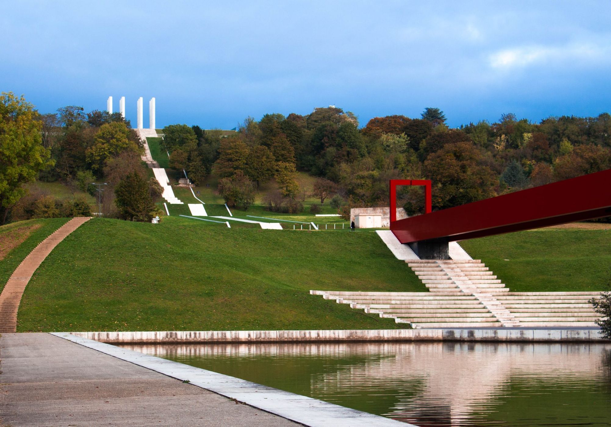 Cergy axe majeur, France