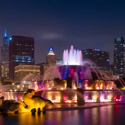 Chicago's Buckingham Fountain, USA