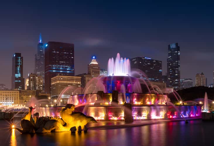 Chicago's Buckingham Fountain