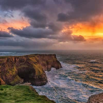 Cliffs of Moher Southern tip, Ireland