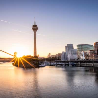 Rhine Tower, Düsseldorf, Germany