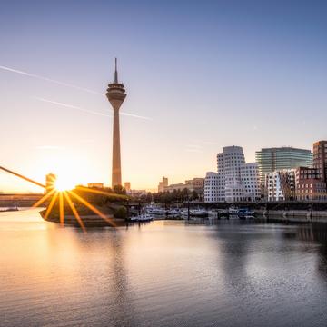 Rhine Tower, Düsseldorf, Germany