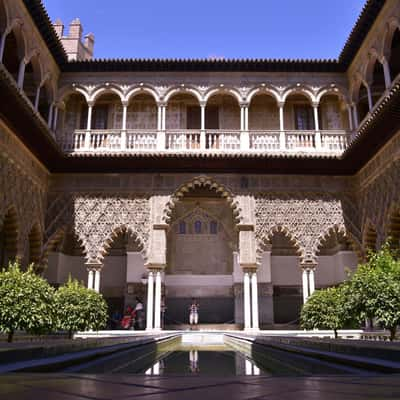 Fountain of the Alcazar, Seville, Spain