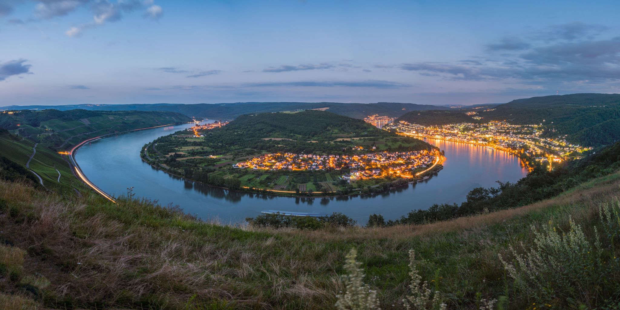 Gedeonseck Rheinschleife / Rhine loop, Boppard, Germany