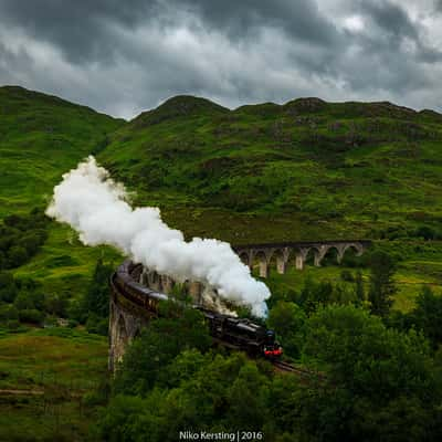 Glenfinnan Viaduct, Scotland, United Kingdom