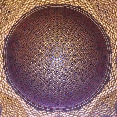 Ambassadors' Hall ceiling at Real Alcazar de Seville, Spain