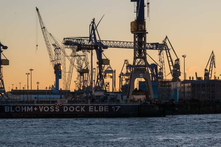 Hamburg Harbour Dock 17