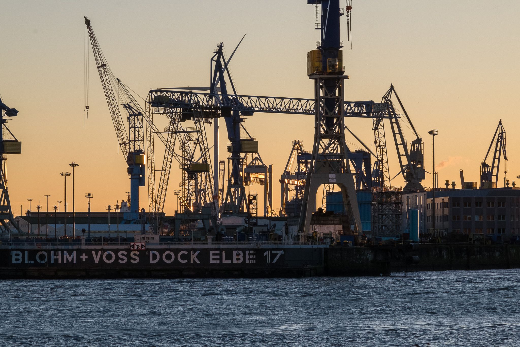 Hamburg Harbour Dock 17, Germany