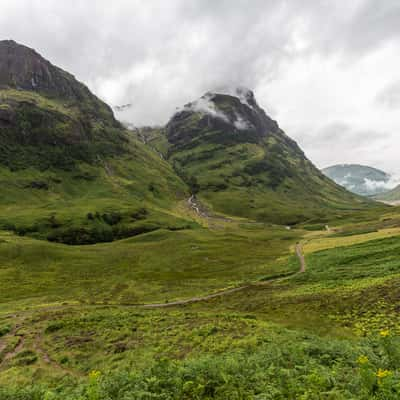 Highlands, Scotland Thre sisters, United Kingdom