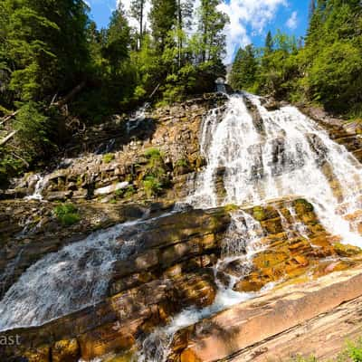 Lower Bertha Falls, Canada