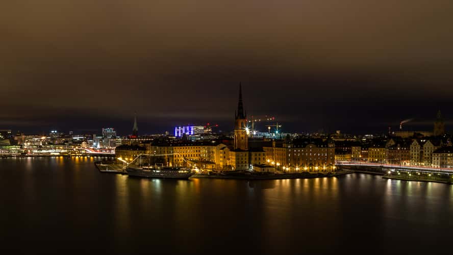 View from Monteliusvägen, Stockholm
