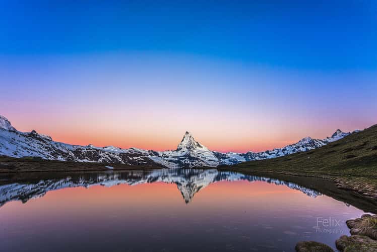 View to Matterhorn from Stelli Lake