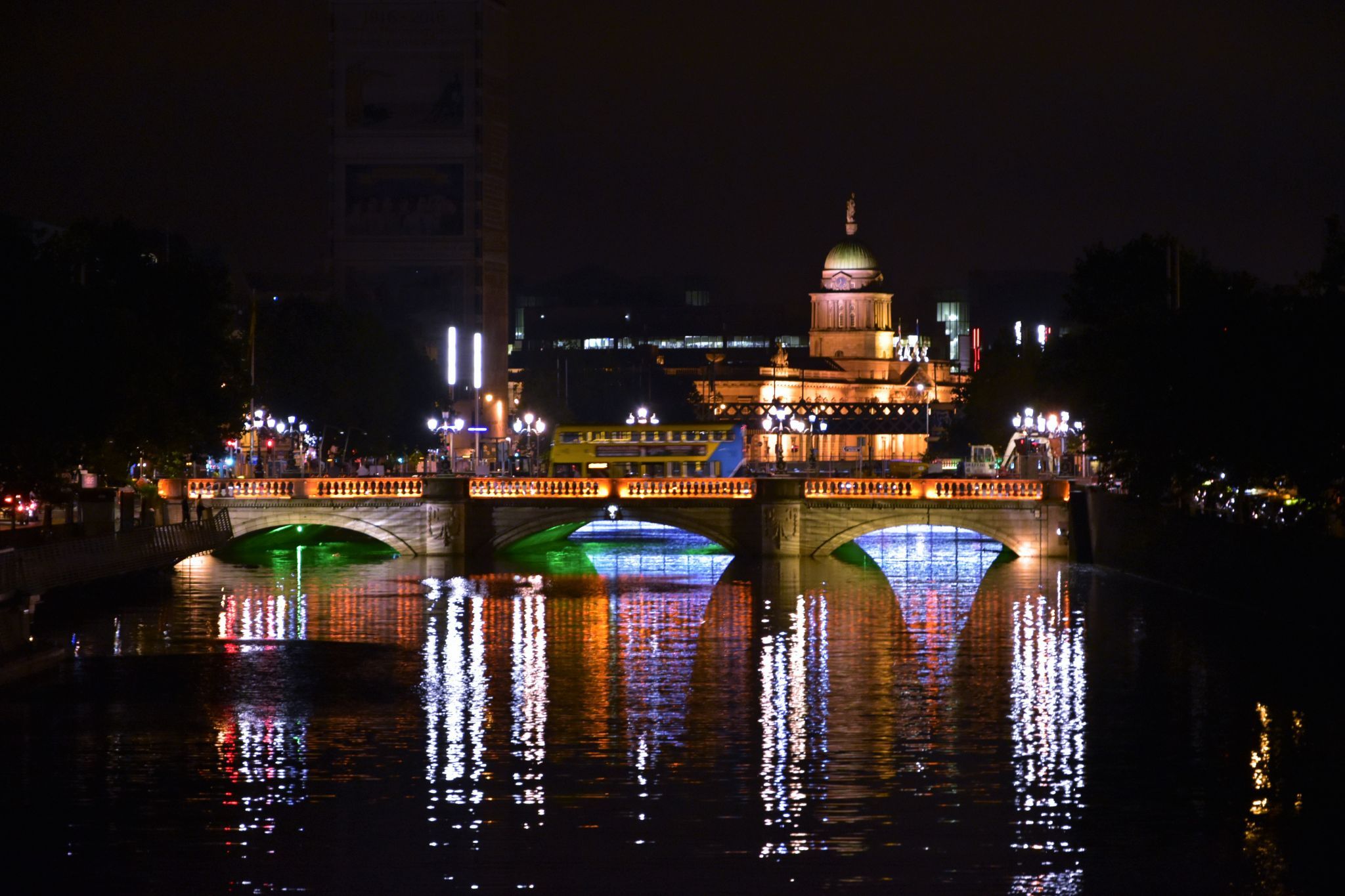 O'Connell Bridge & The Custom House, Dublin, Ireland