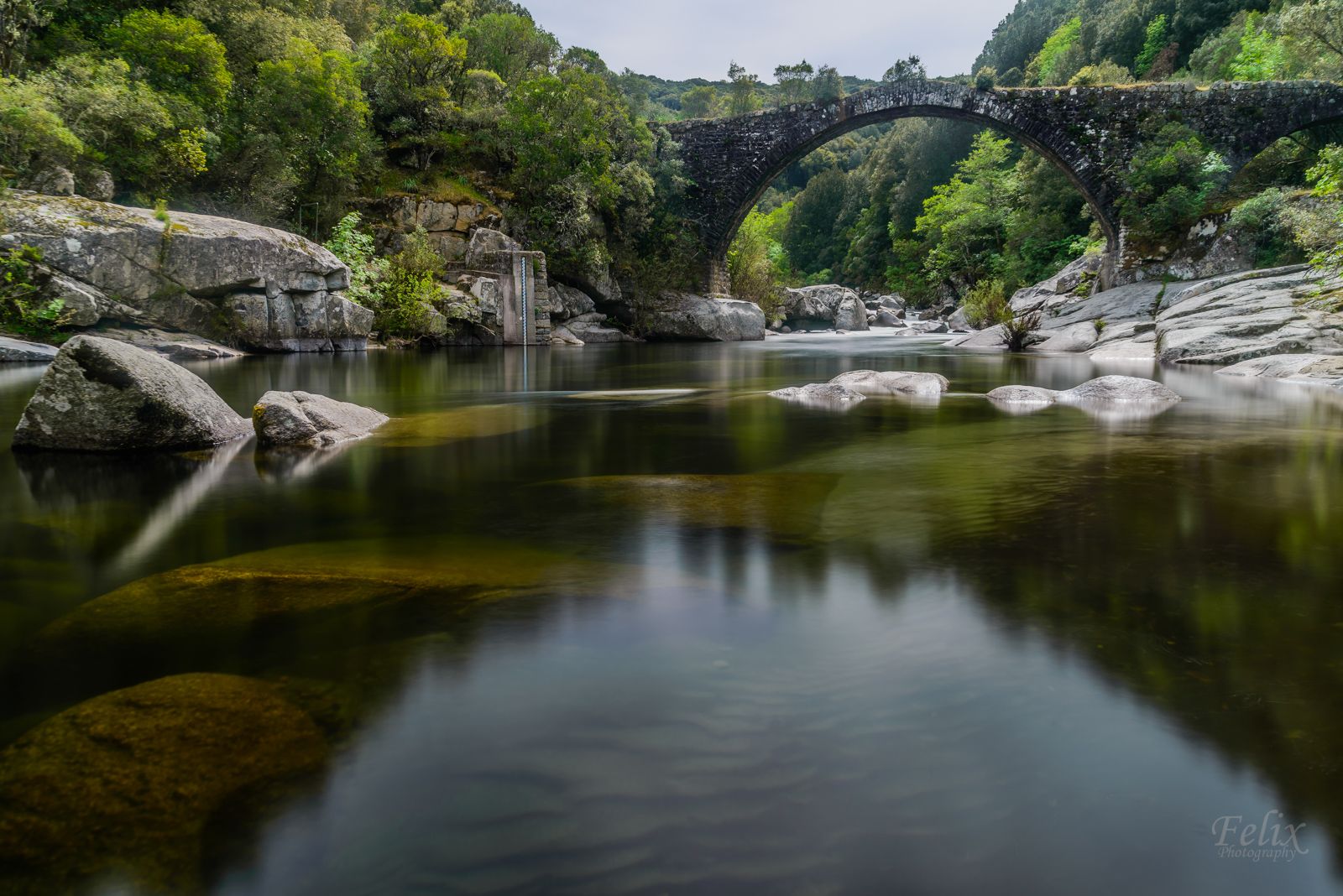Old bridge, France