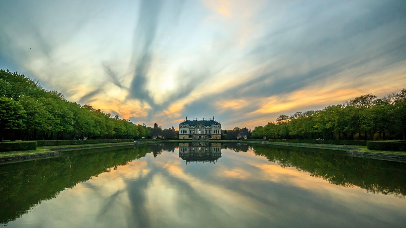 Palais -  Großer Garten (eng: Grand Garden), Dresden, Germany