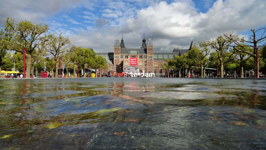 Rijksmuseum Reflecting Pool, Amsterdam