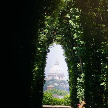 Secret Key Hole Rome, Italy