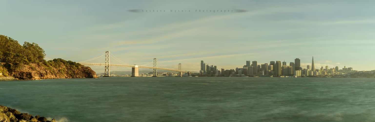 SFO skyline from Treasure Island