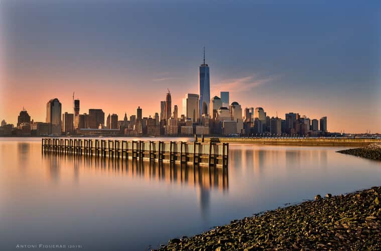 Sunrise at Newport, New York City