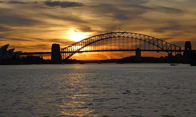 Sydney opera House and Harbour Bridge