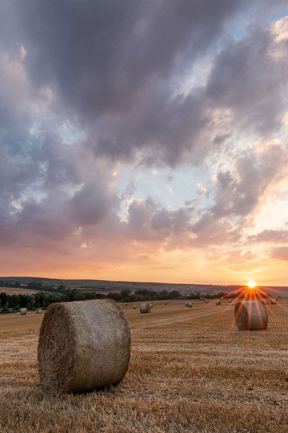 Balls of straw are another great example of something, which adds more uniqueness to your images.