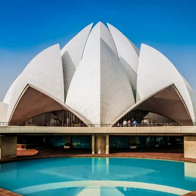 Bahi (Lotus) Temple, New Delhi, India