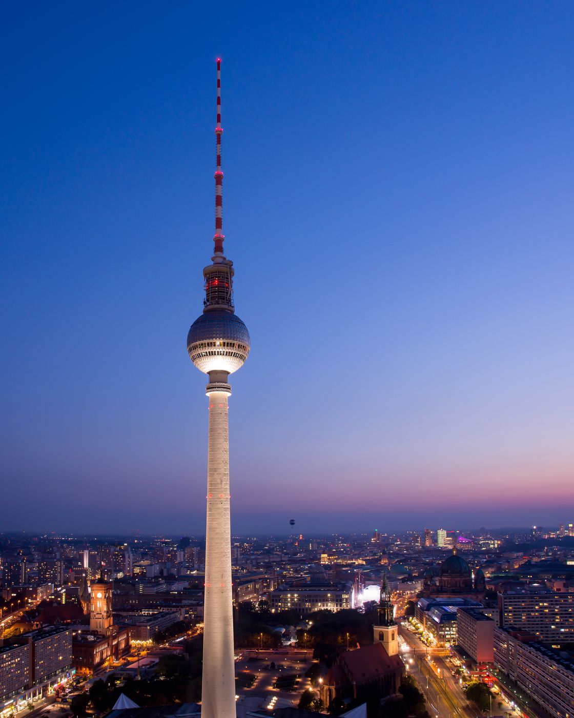 Berlin TV Tower, Park Inn Hotel, Germany