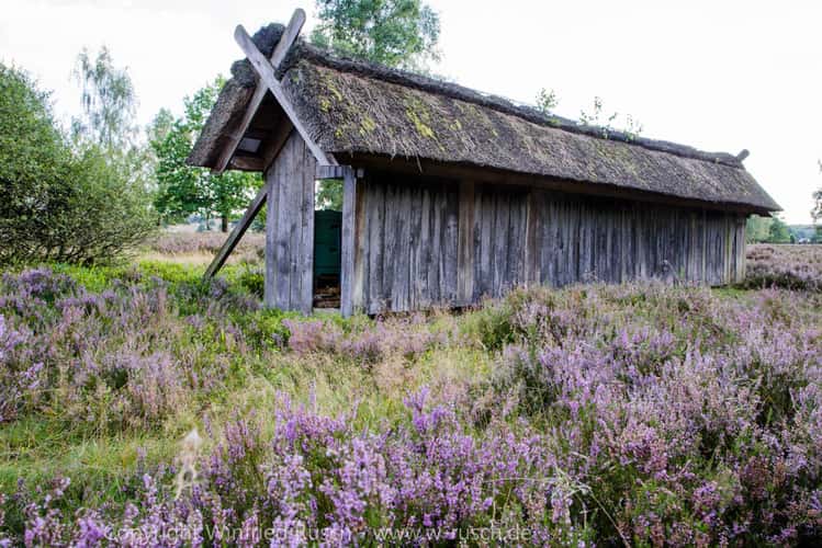Bienenhaus in der Lüneburger Heide