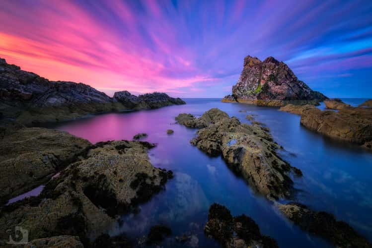 Bow Fiddle Rock, Scotland