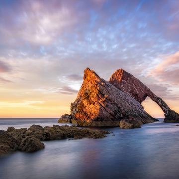 Bow Fiddle Rock, Scotland, United Kingdom