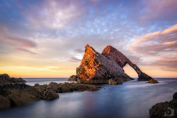 Bow Fiddle Rock, Scotland