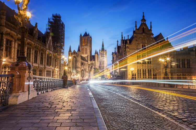 Bridge St-Michiels, Ghent