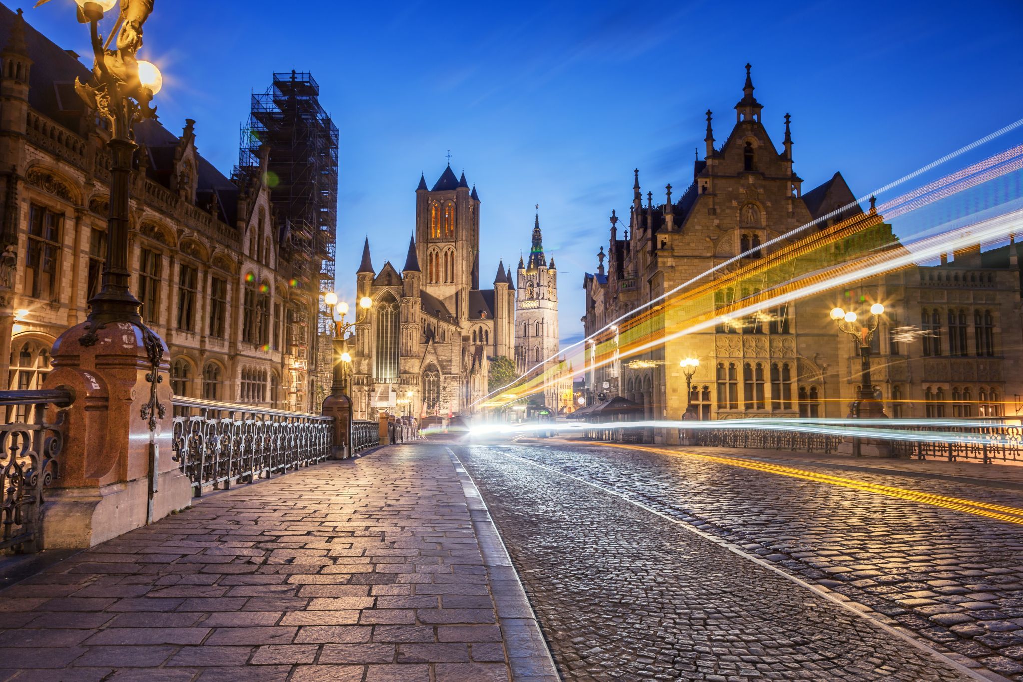 Bridge St-Michiels, Ghent, Belgium