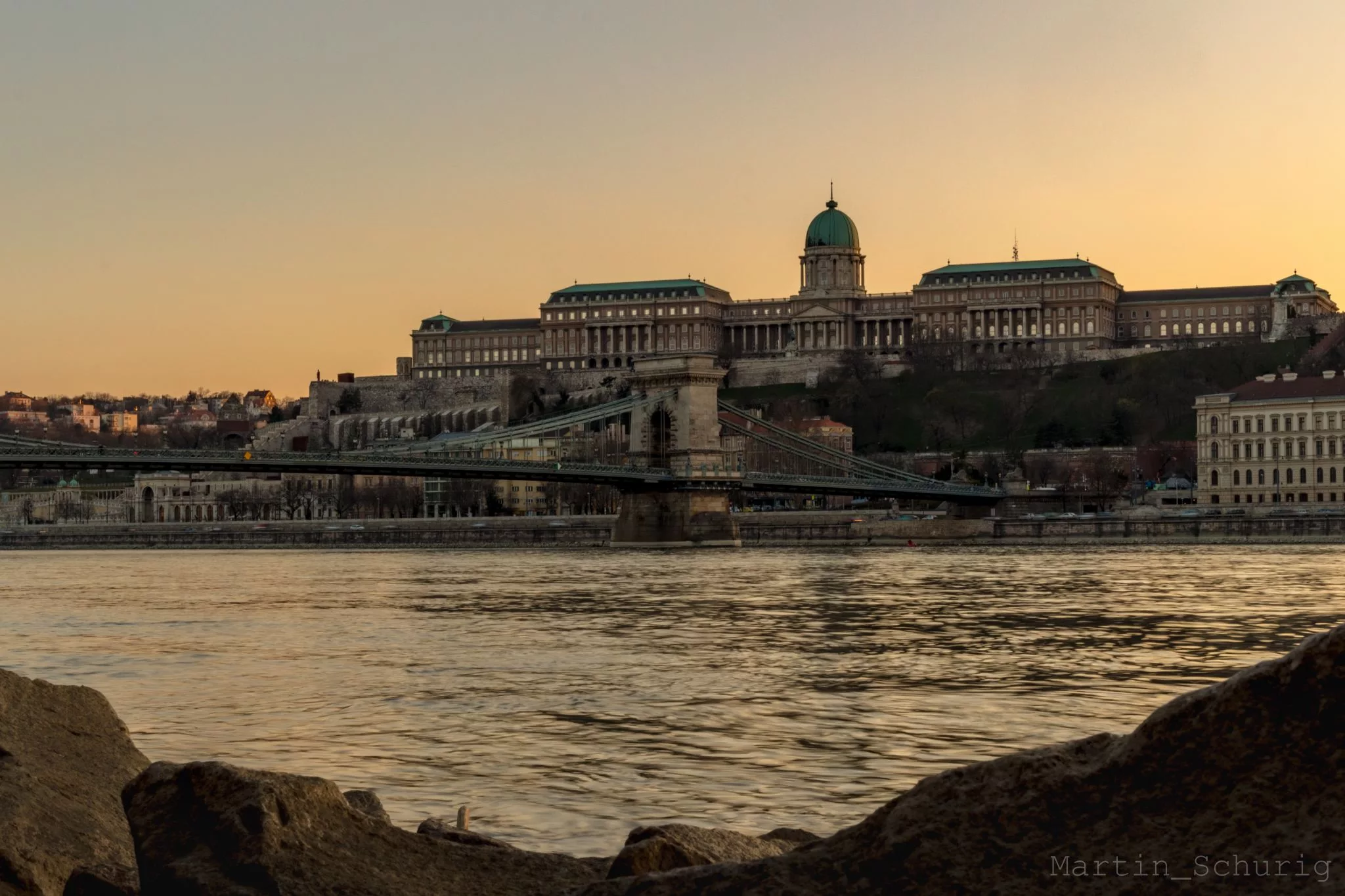 Buda Castle and Chain Bridge, Hungary