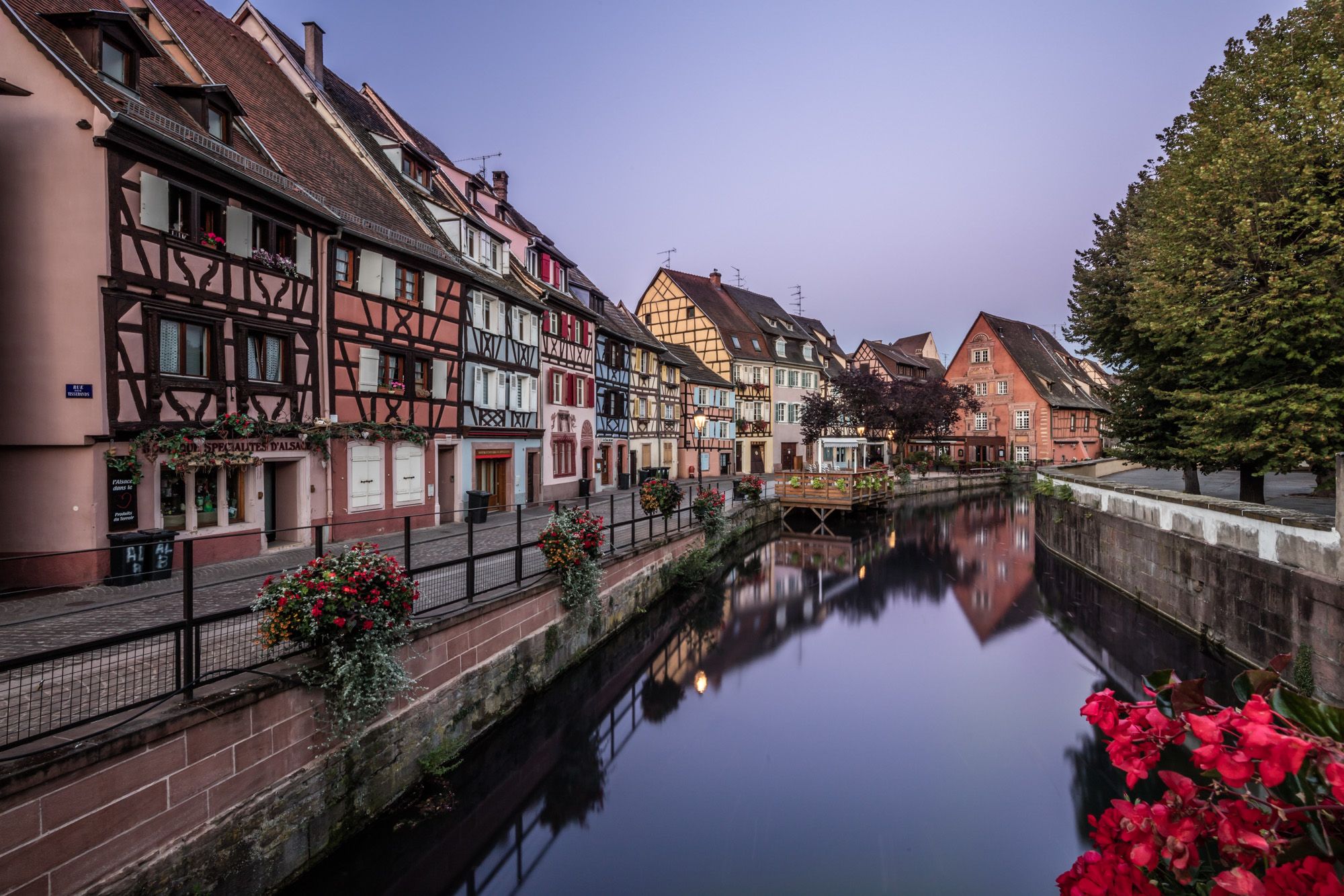 Canal in Colmar, France