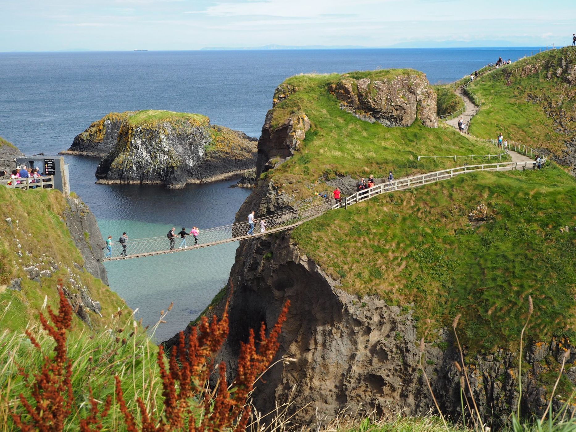 Carrick-a-Rede rope bridge, United Kingdom