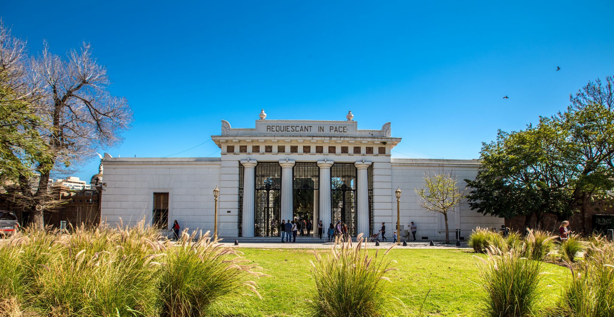 Cemetario de le Recoleta, View West - Gate, Argentina