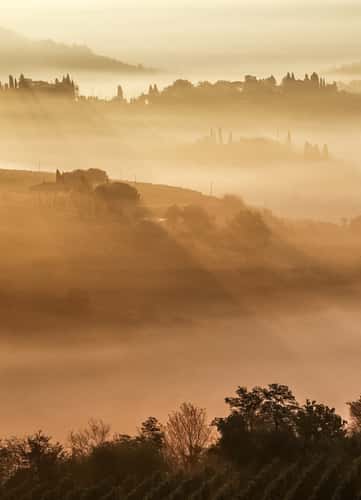 Dawn at San Gimignano