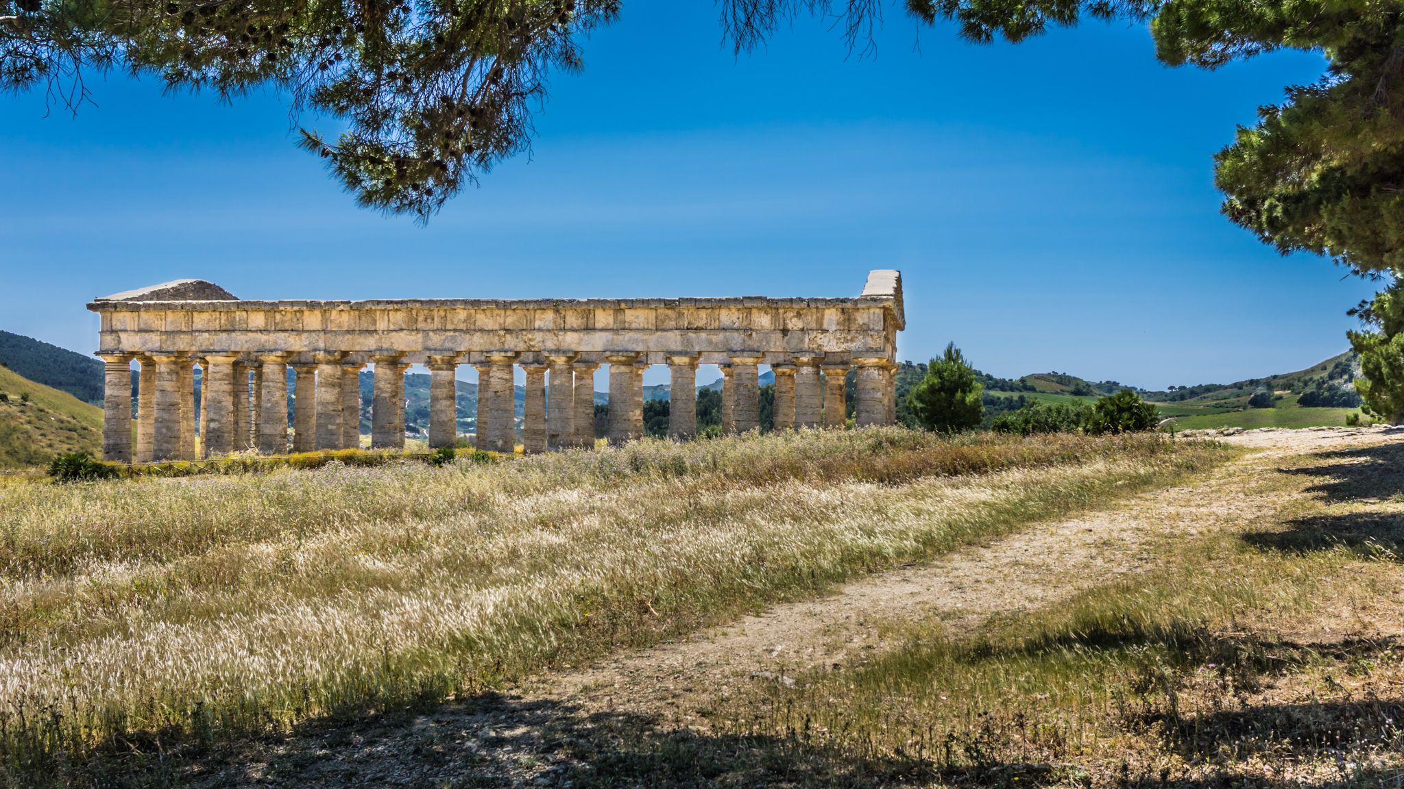 Doric Temple at Segesta, Italy