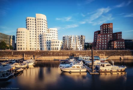 Gehry buildings at Düsseldorf Media Harbor