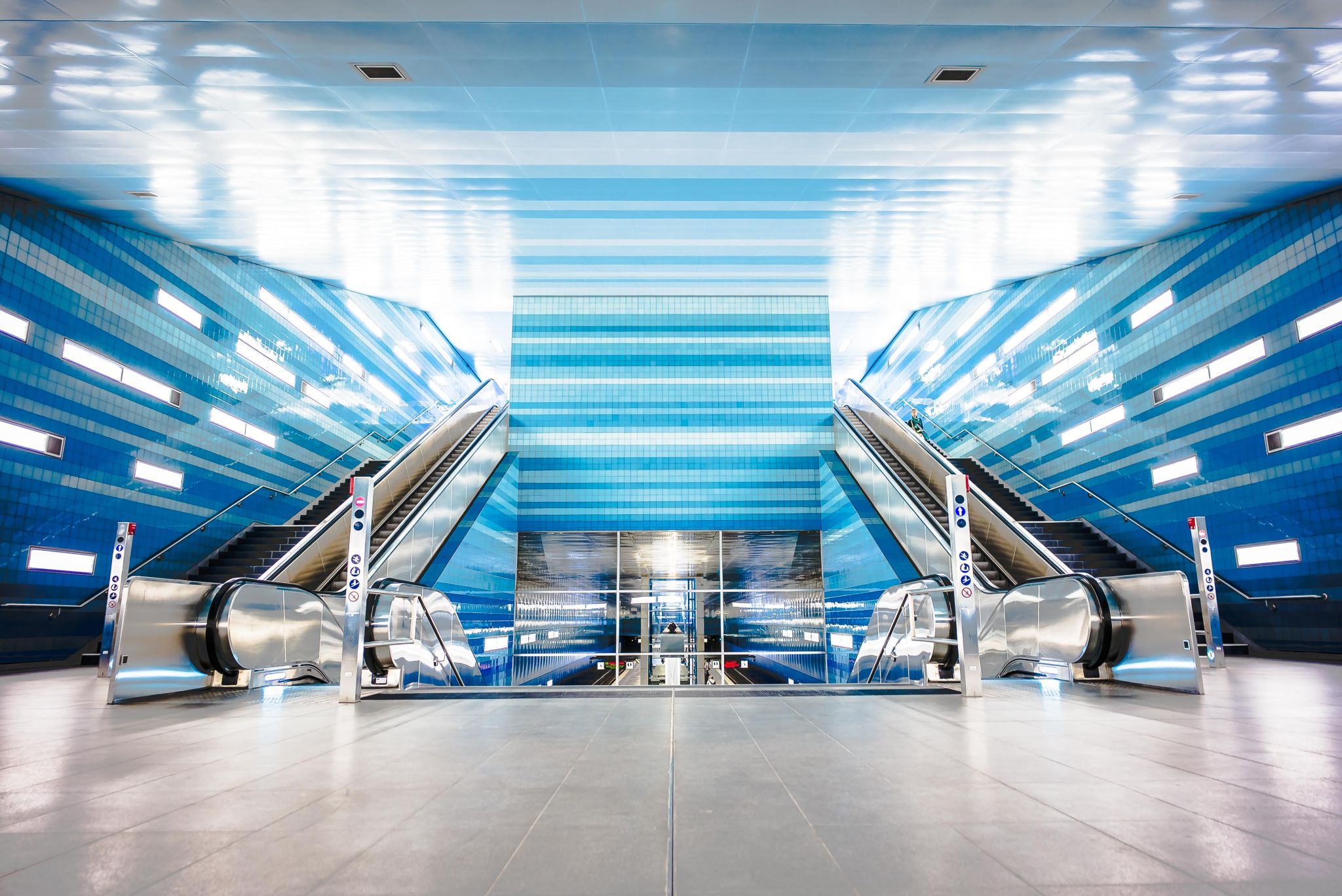 Metro Station, HafenCity Universität Hamburg, Germany