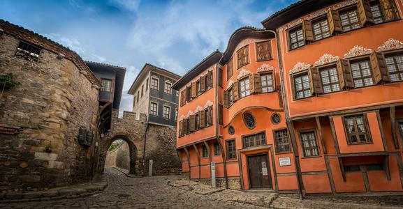 Hissar Kapia in Plovdiv Old Town