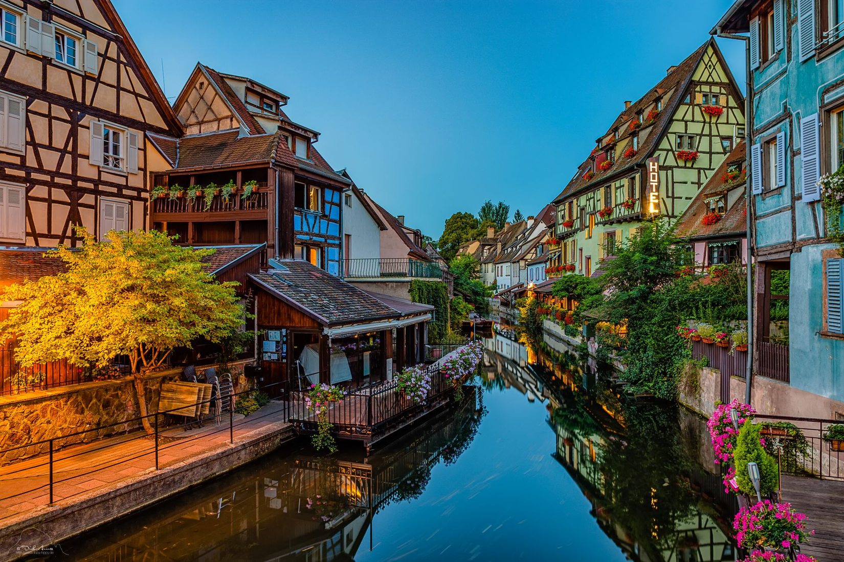 La Petite Venice In Colmar France La Petite Venice In Colmar France