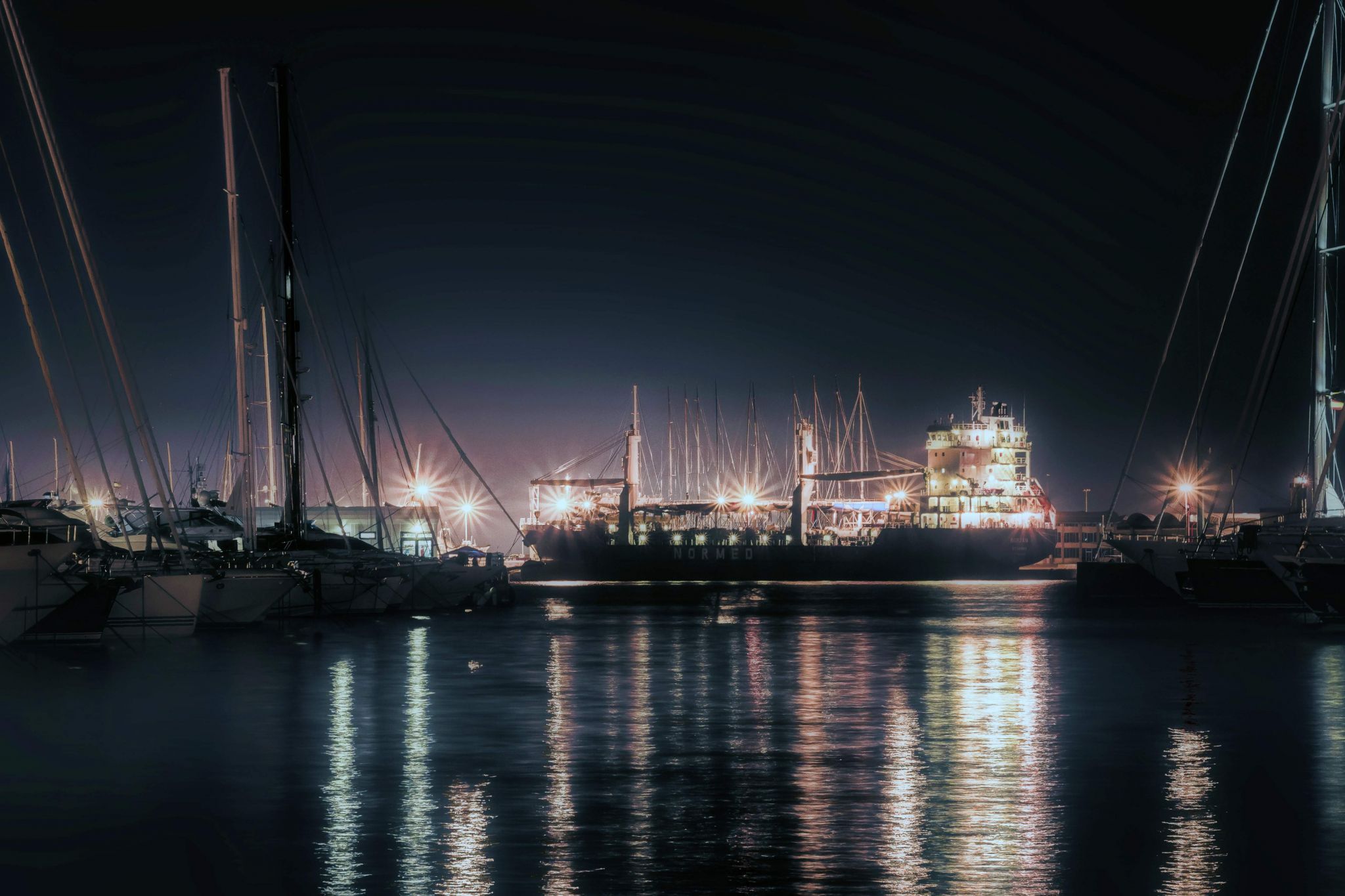Palma de Mallorca Harbour, Spain