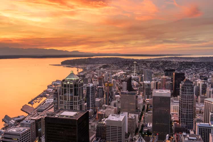 Seattle From The Skyview Observatory