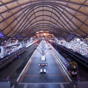 Southern Cross Train Station Melbourne, Australia