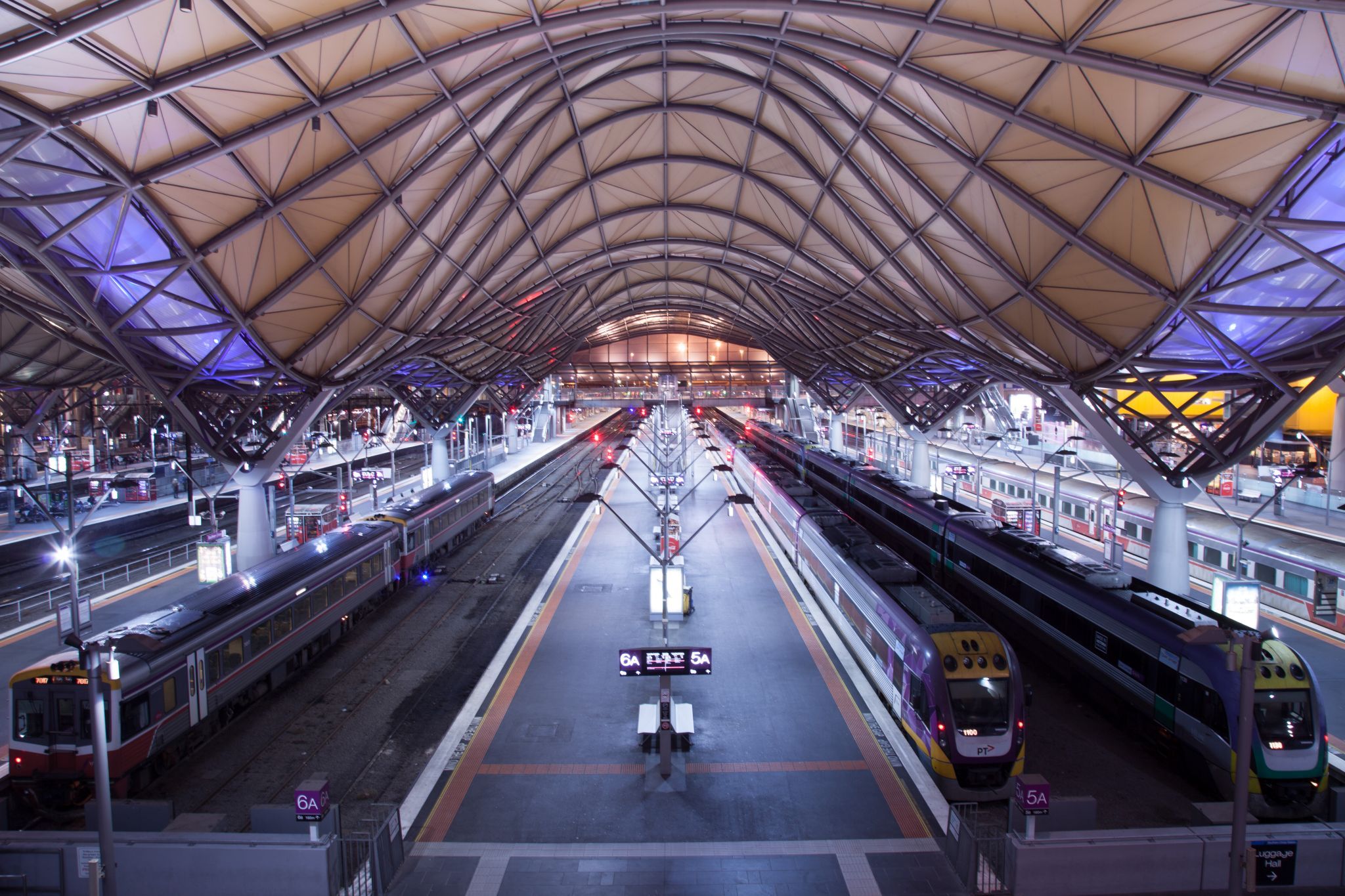 Southern Cross Train Station Melbourne, Australia