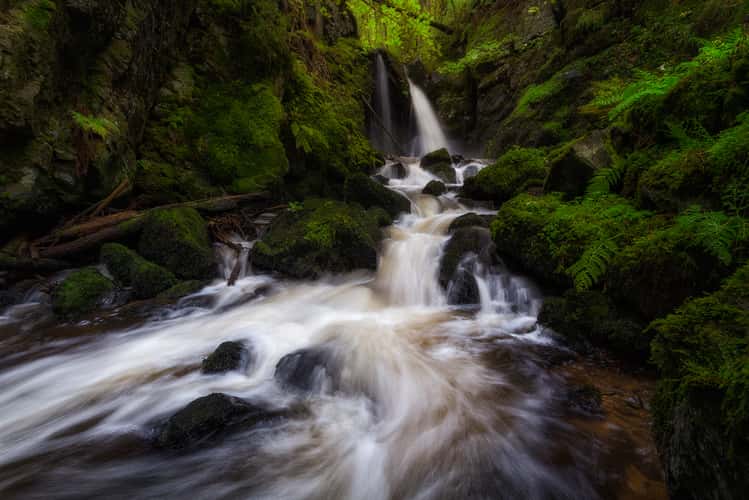 Strahlbrusch Waterfall, Black Forest