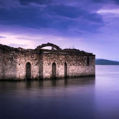 Sunken Church of Jrebchevo Dam, Bulgaria